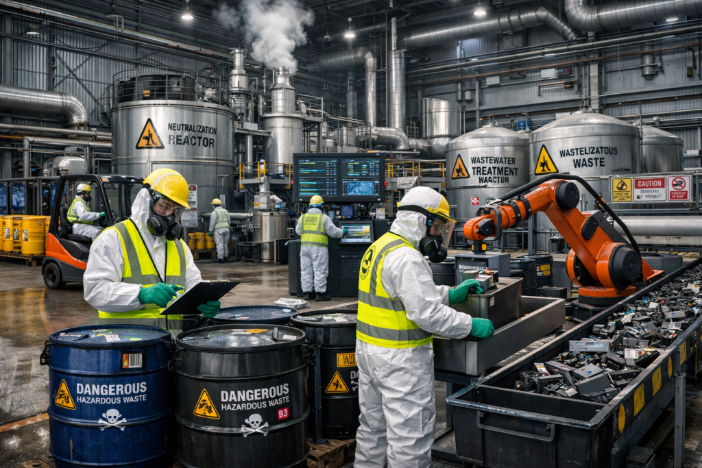 Jasa Pengolahan Limbah Industri Logam